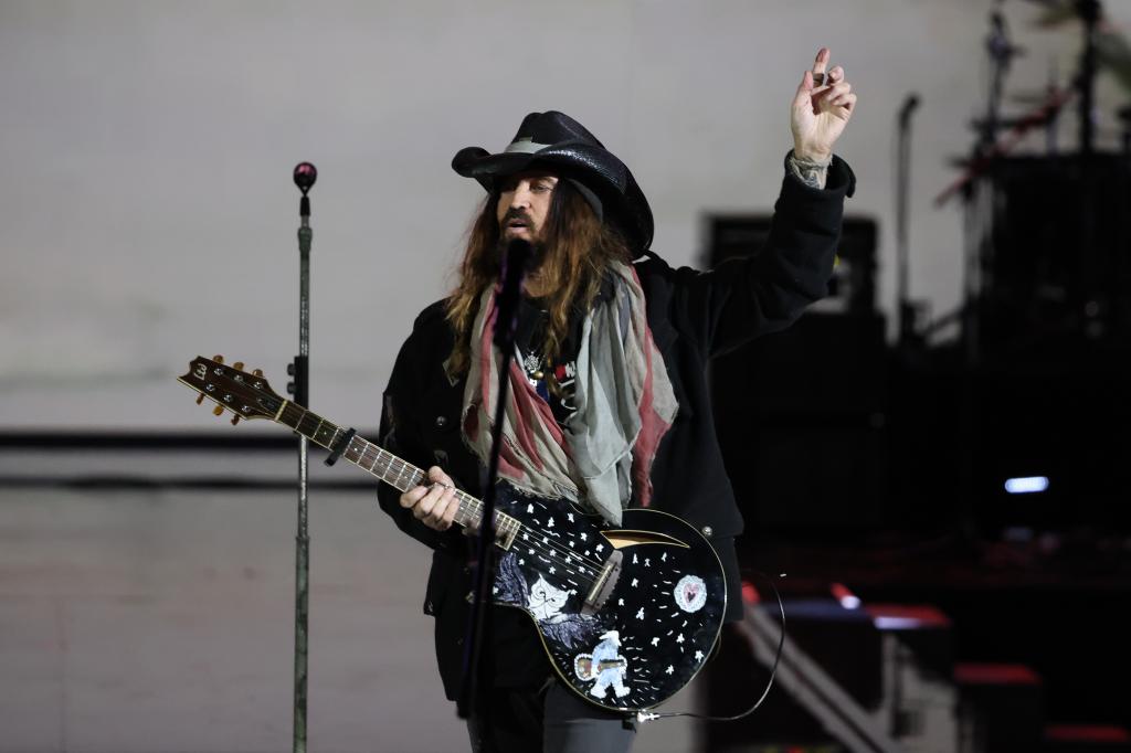 Billy Ray Cyrus in Washington, DC, in January 2025