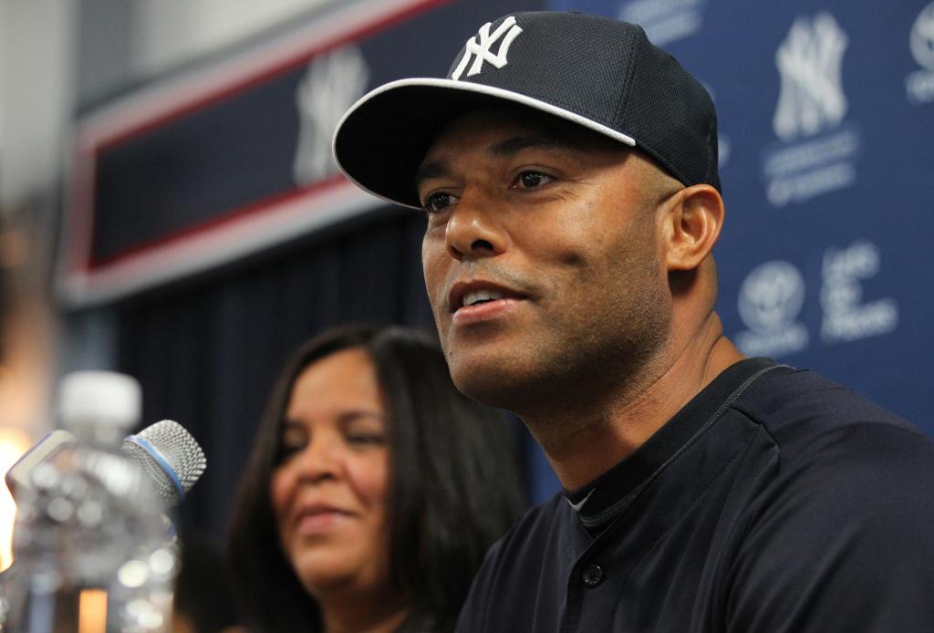 Mariano Rivera and Clara Rivera in New York in March 2013