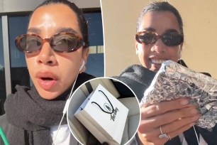 Hannah Bronfman in a TikTok posted Nov. 13.