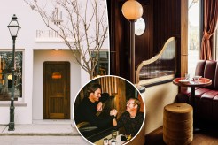 Craig Conover and Austen Kroll split with exteriors and interiors of their new Charleston bar, By The Way.