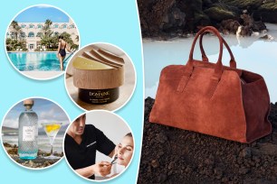 Inside the 2025 Golden Globes Gift Bags.
