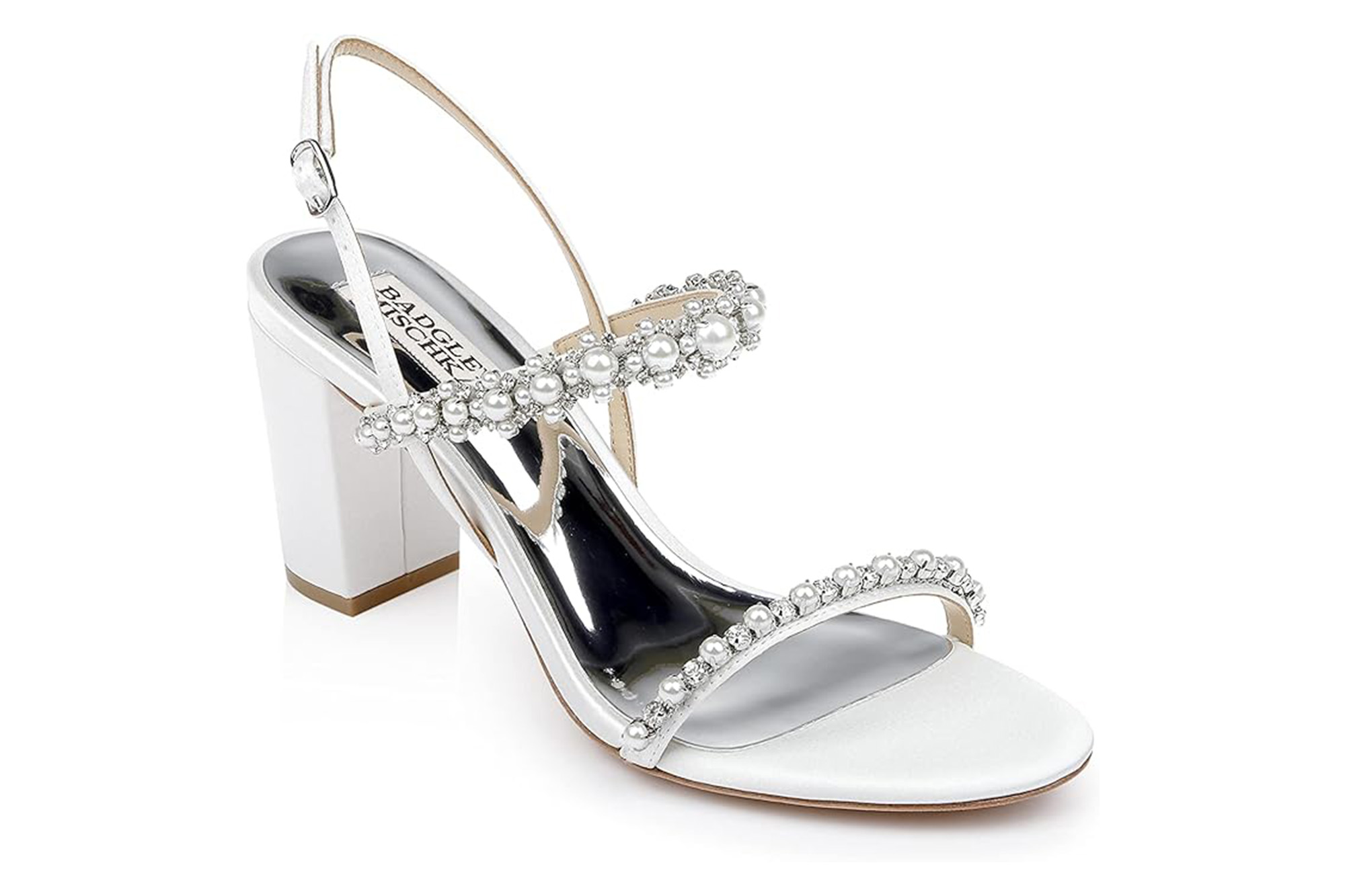 silver heels