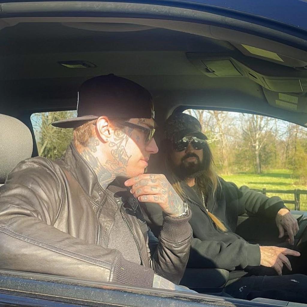 Trace Cyrus and Billy Ray Cyrus