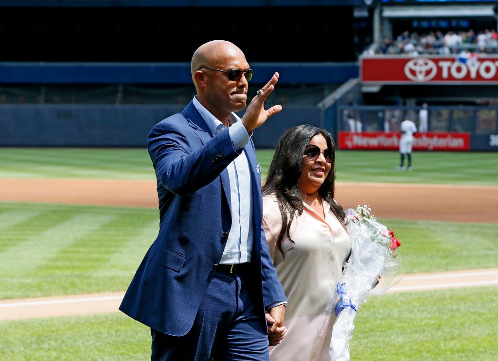 Mariano Rivera and his wife, Clara Rivera.