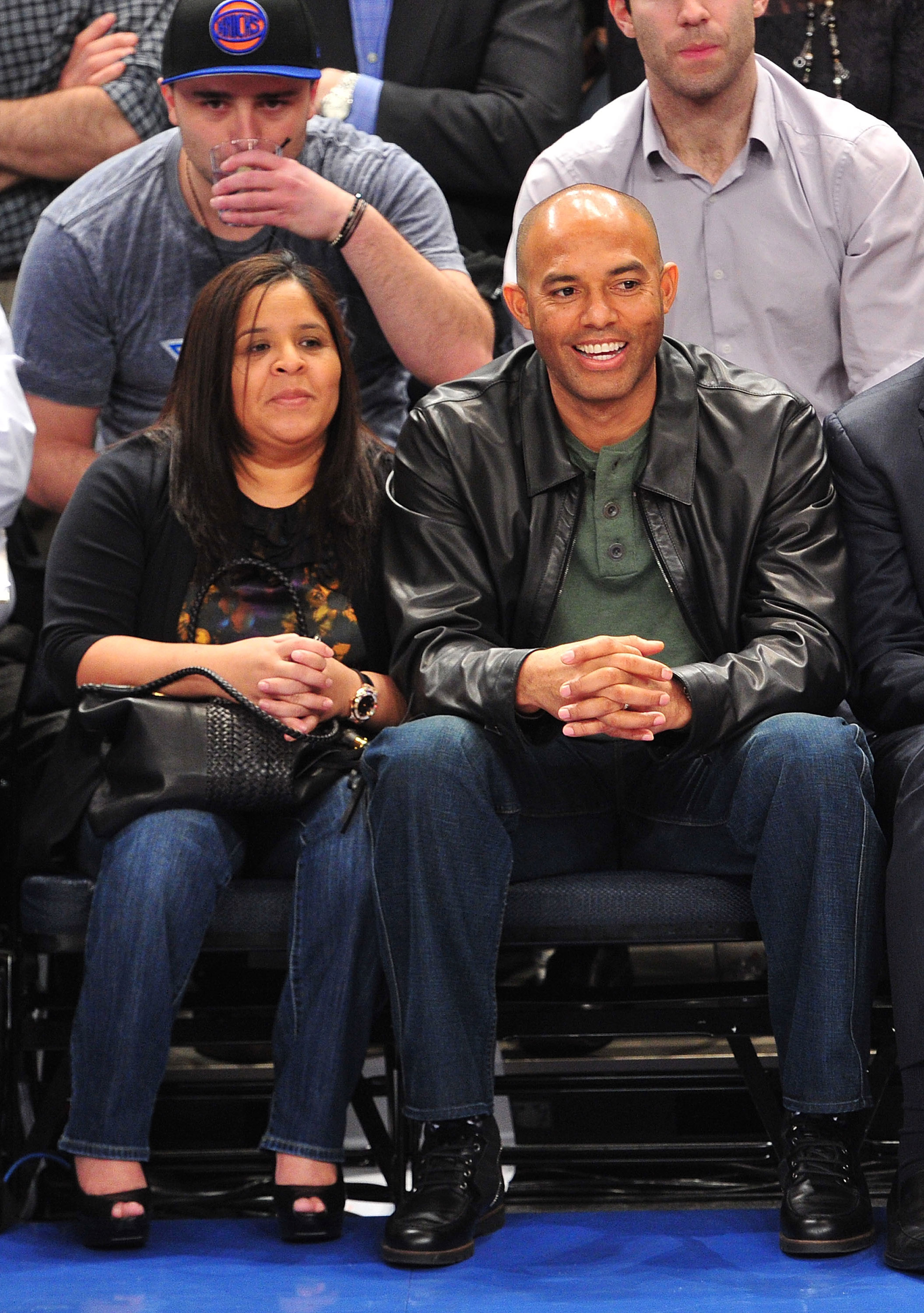 Mariano Rivera and Clara Rivera in New York in February 2012