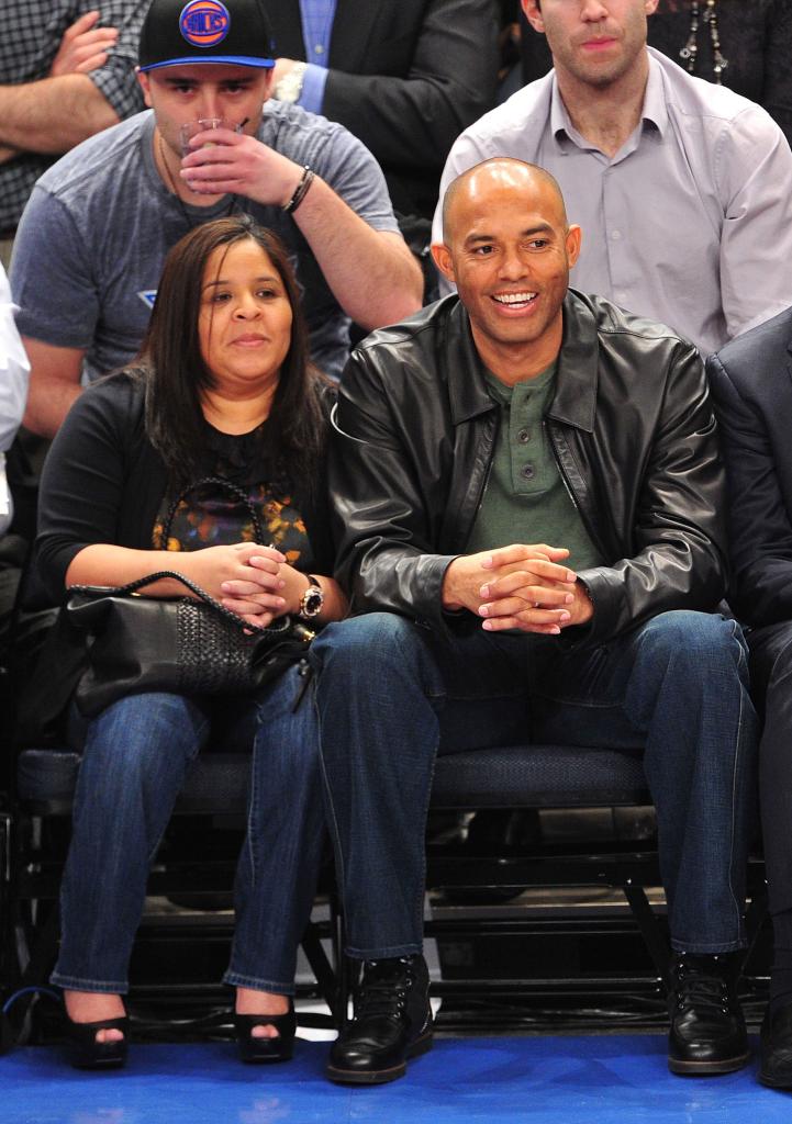 Mariano Rivera and Clara Rivera in New York in February 2012