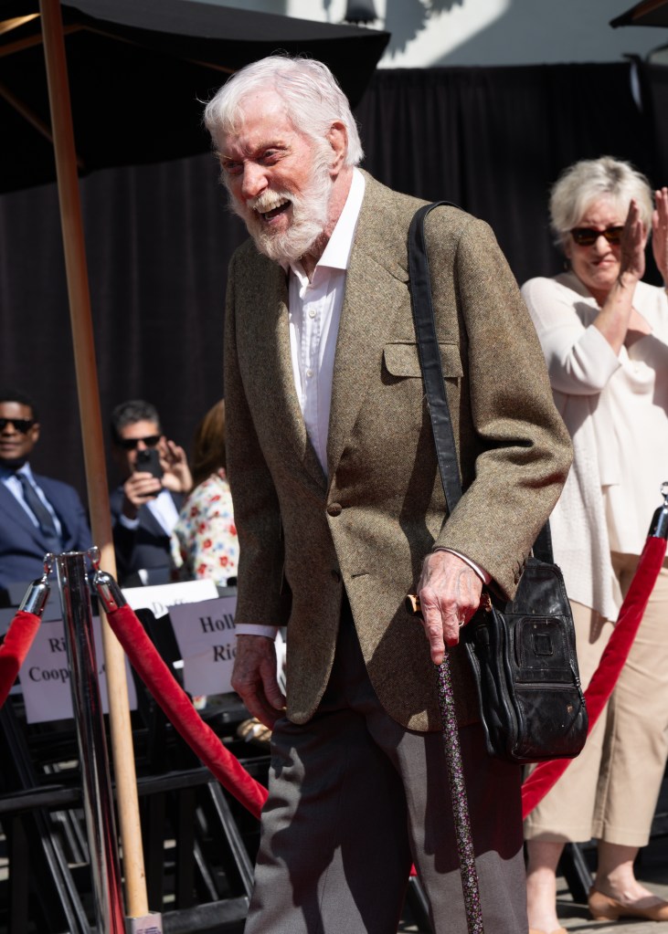 Dick Van Dyke at the Carol Burnett Hand and Footprint in Cement Ceremony held at the TCL Chinese Theatre on June 20, 2024 in Hollywood, Calif.