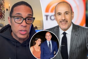 Don Lemon and Matt Lauer with Shamin Abas inset