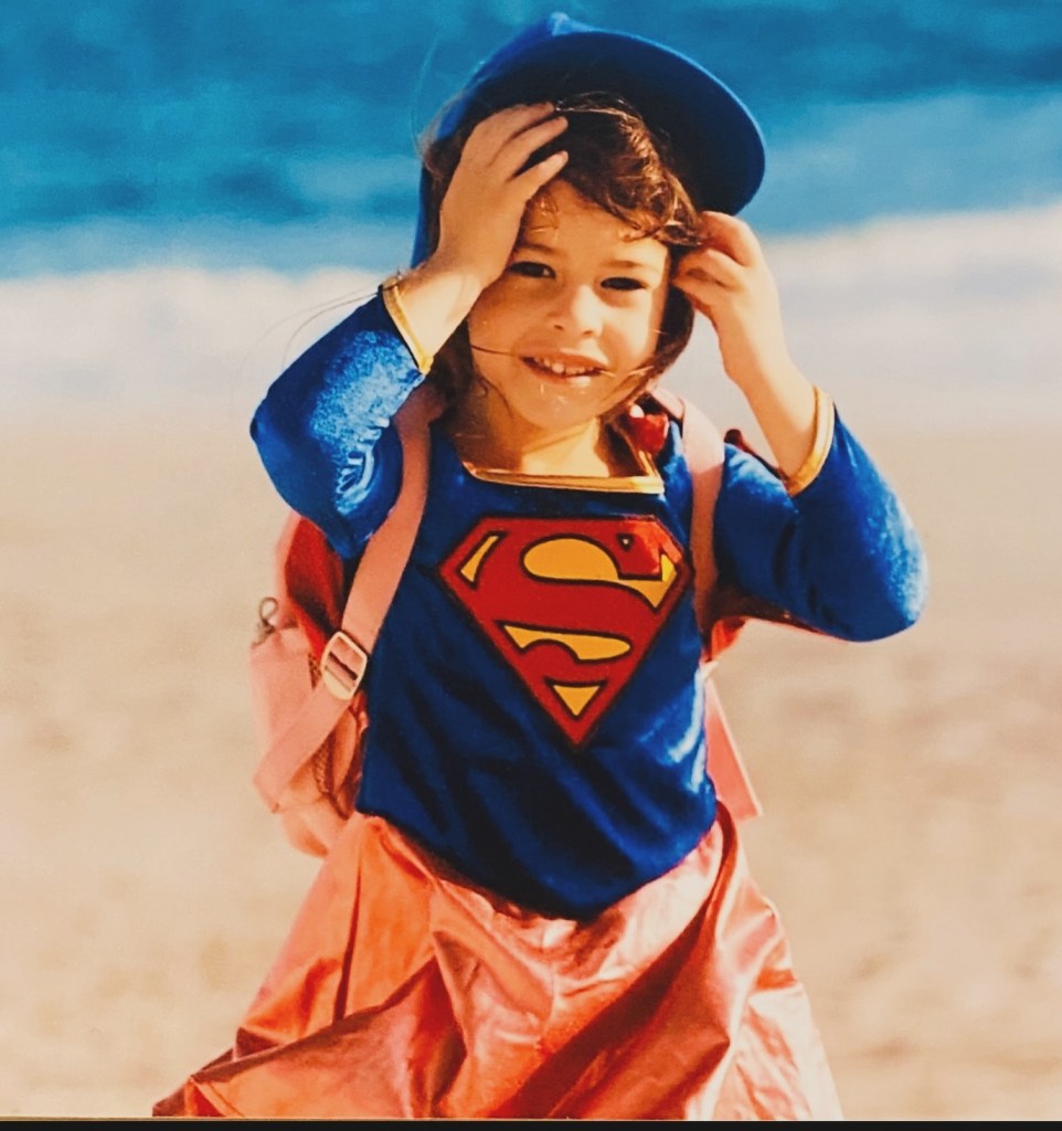 Ella Whitesell as a child. 