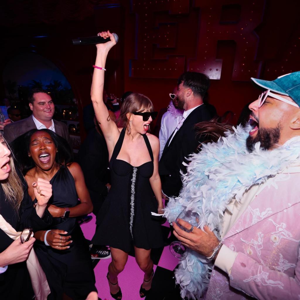 Taylor Swift and Travis Kelce