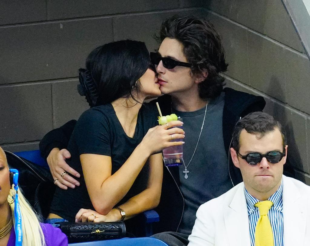 Timothee Chalamet and Kylie Jenner
