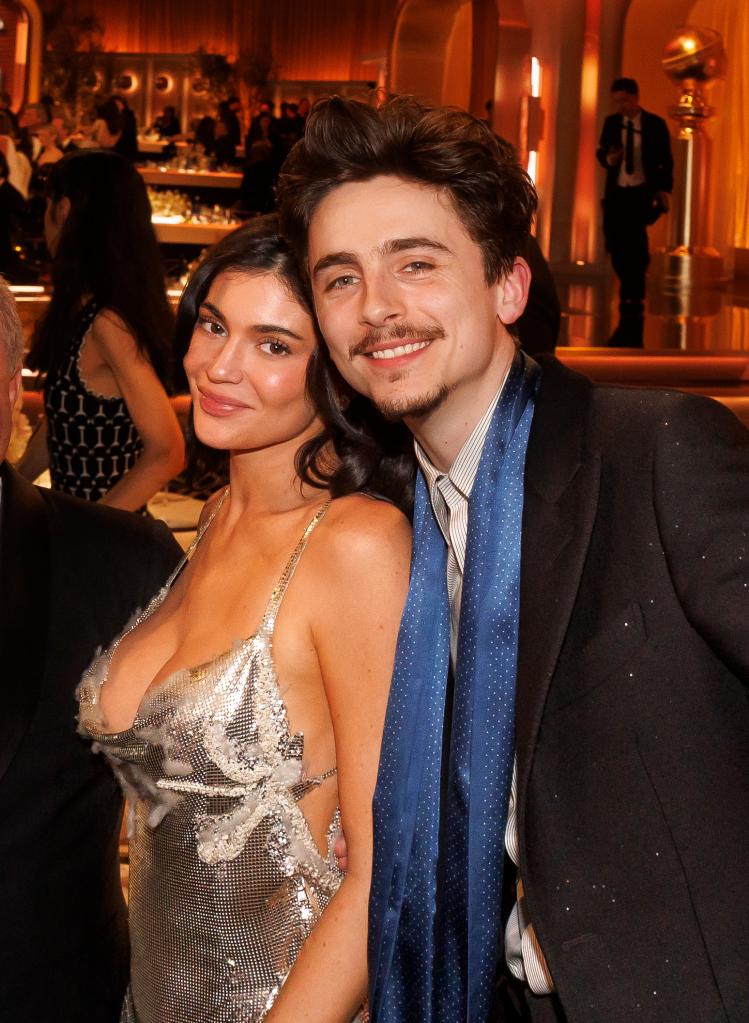 Timothee Chalamet and Kylie Jenner
