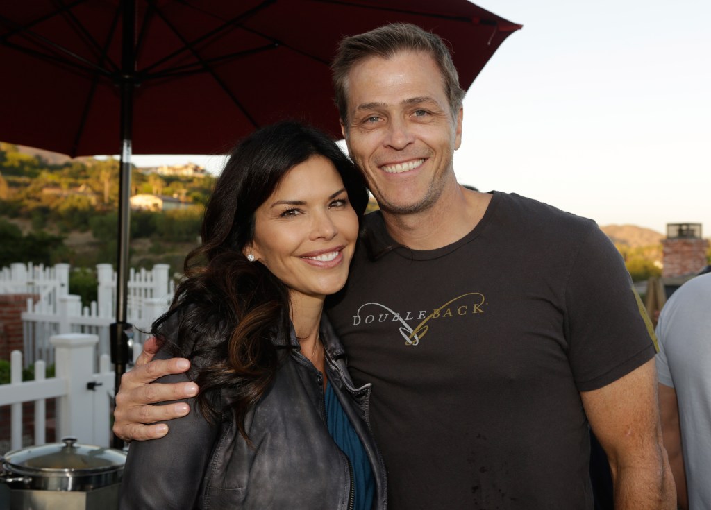 Patrick Whitesell and Lauren Sánchez in 2013. 
