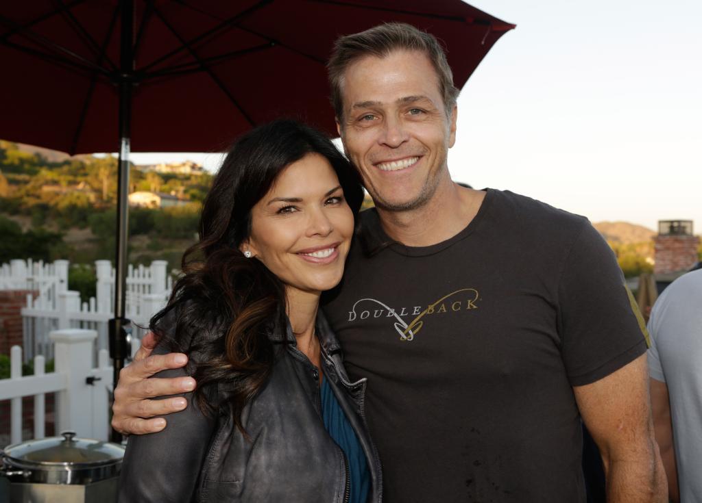 Patrick Whitesell and Lauren Sánchez in 2013. 