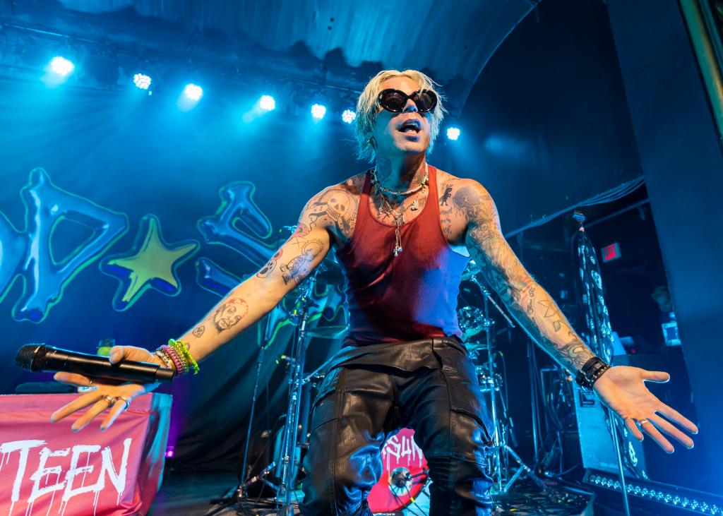 Mod Sun in March 2023 Michigan concert