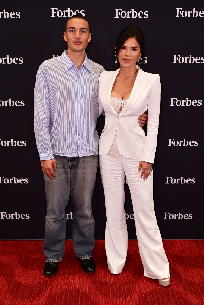 Lauren Sánchez with Nikko Gonzalez in September 2024.  