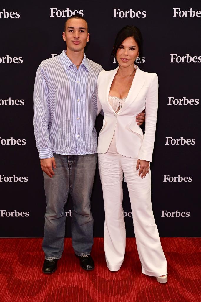 Lauren Sánchez with Nikko Gonzalez in September 2024.  