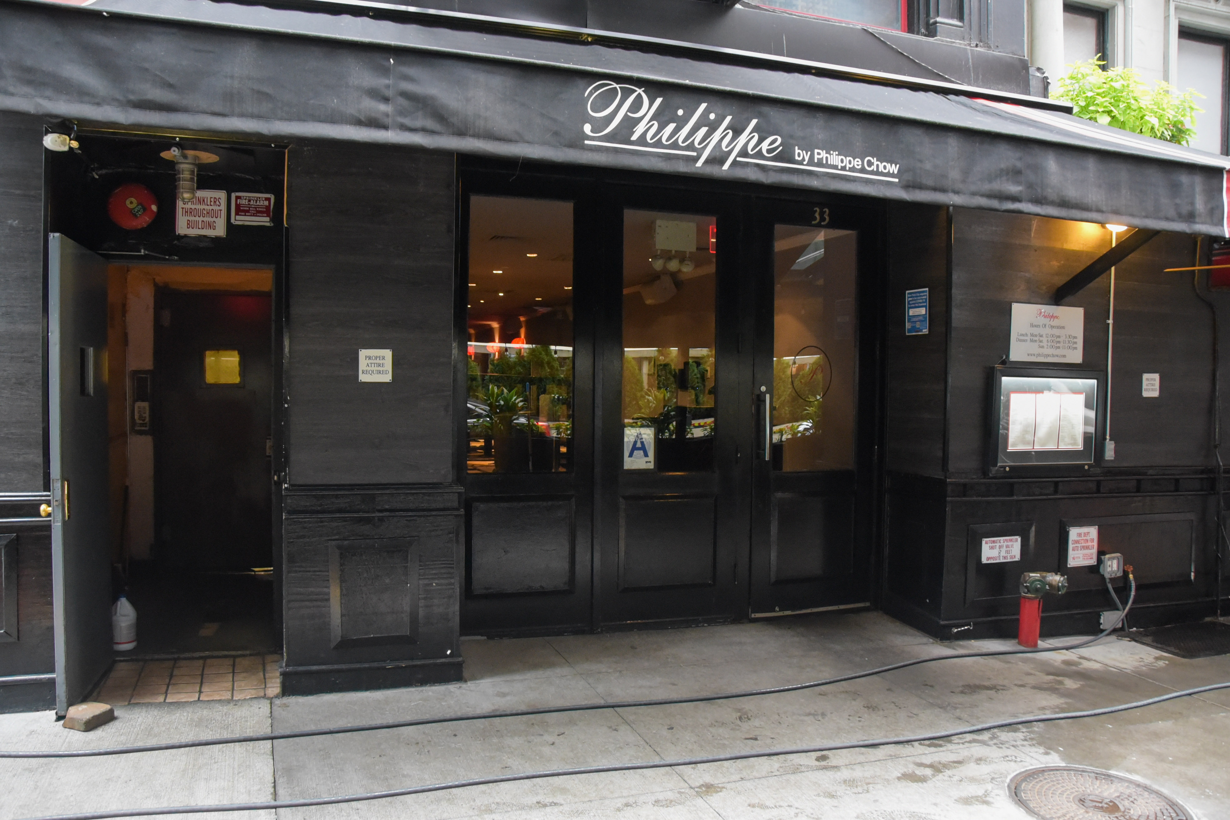An exterior shot of Philippe Chow.