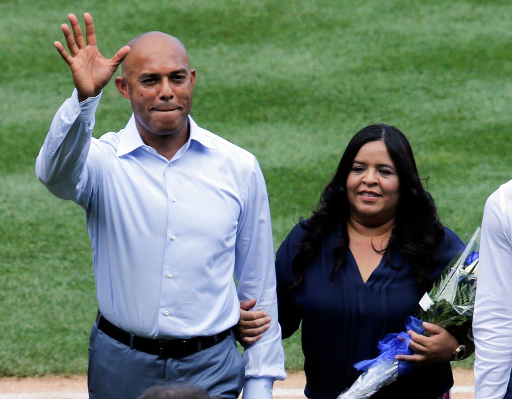 Mariano Rivera and Clara Rivera in New York in August 2016
