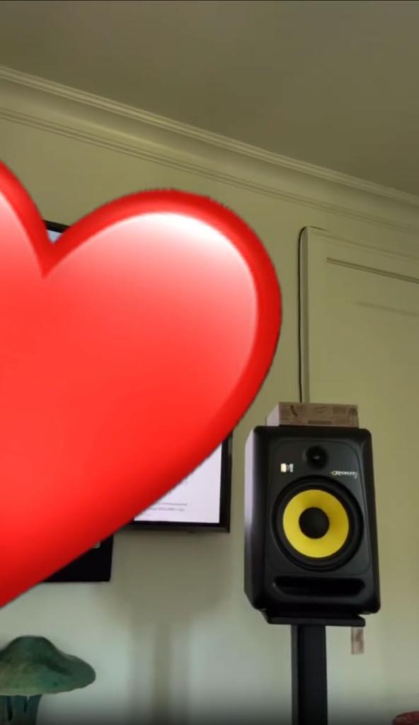 Part of a Selena Gomez video on Instagram.
