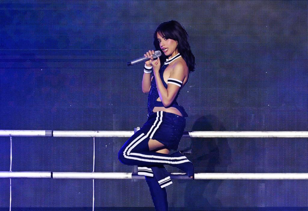 Camila Cabello performing in Georgia Sunday
