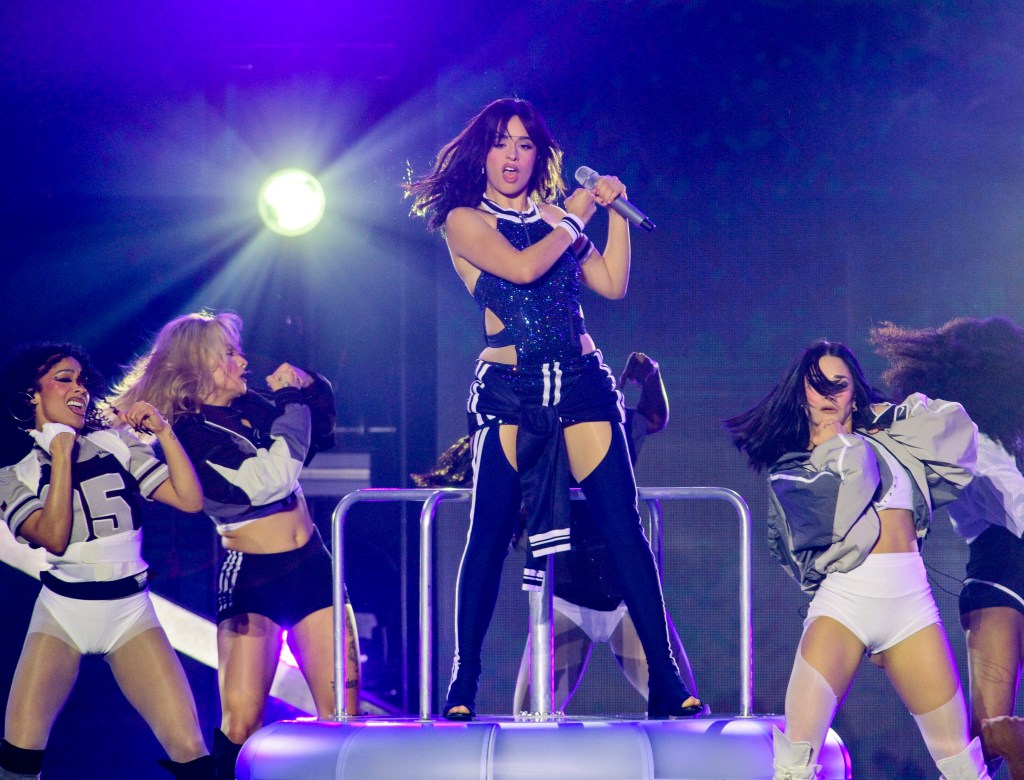 Camila Cabello performing in Georgia Sunday