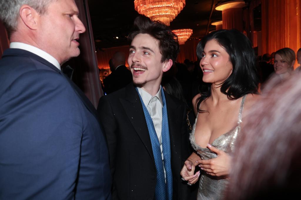Timothee Chalamet and Kylie Jenner
