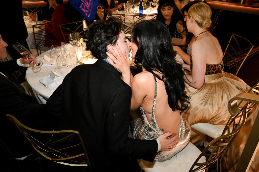 Timothee Chalamet and Kylie Jenner