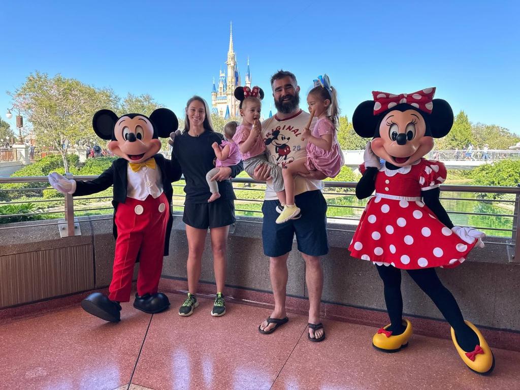 Jason Kelce, Kylie Kelce and kids via Instagram
