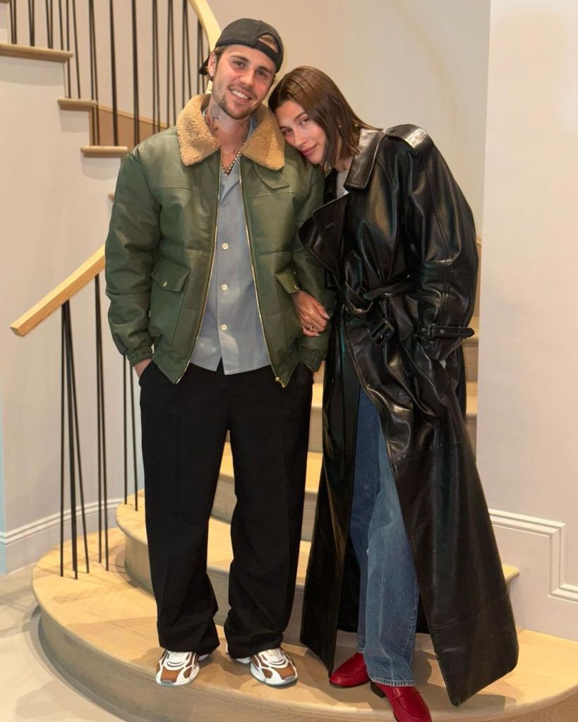 Justin and Hailey Bieber