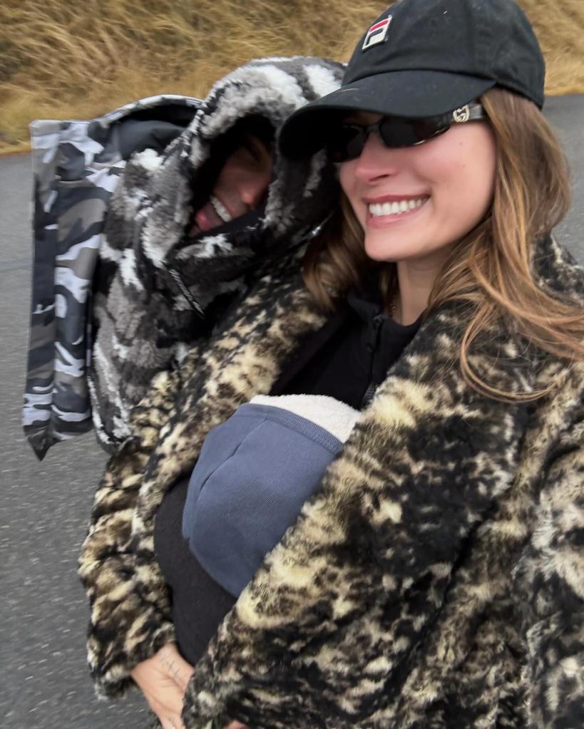 Justin and Hailey Bieber.