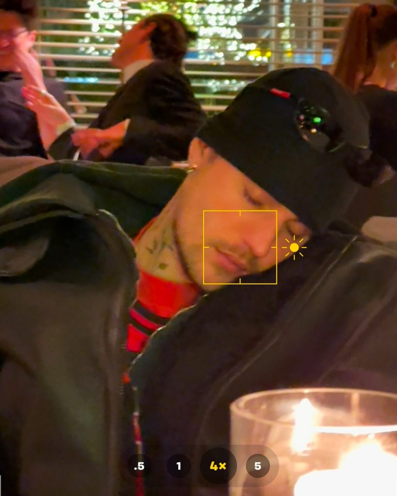 Justin Bieber sleeping